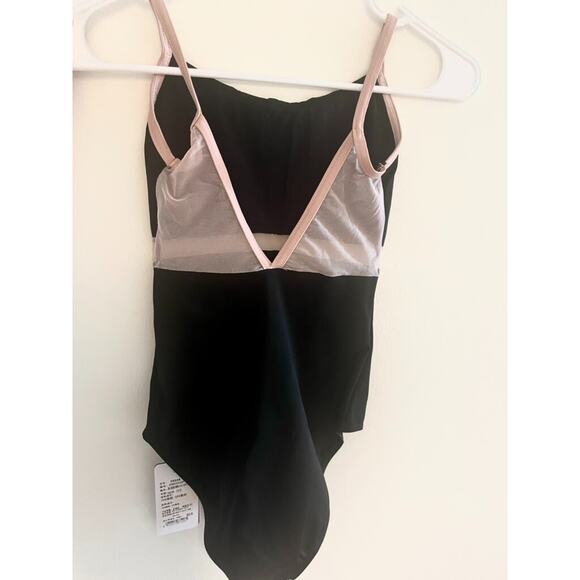 Sansha Black/Blush Mesh Camisole Leotard – New - Picture 2 of 5